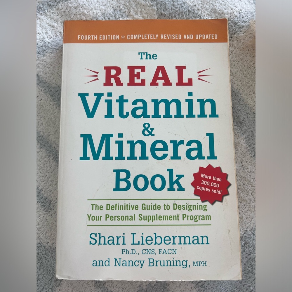 The Real Vitamin & Mineral Book